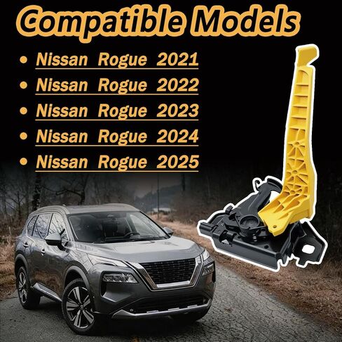 مزلاج قفل تحرير الغطاء الأمامي متوافق مع Nissan Rogue 2021-2025، استبدال قفل مزلاج الغطاء الأمامي Assy لـ 656016RA0A 65601 6RA0A 65601-6RA0A in Kuwait