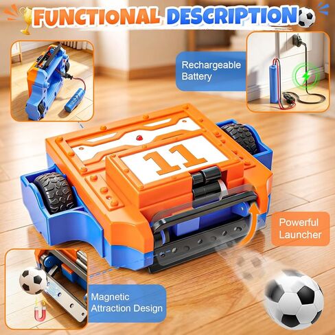 Remote Control Football Cars Set, Soccer RC Car Toy with Goal & Ball Remote Control Fighting Robots Birthday Twin Gifts for 4 5 6 7 8+ Year Old Boys Girls(2 Packs) in Saudi Arabia