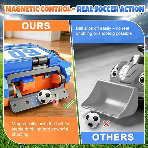 Remote Control Football Cars Set, Soccer RC Car Toy with Goal & Ball Remote Control Fighting Robots Birthday Twin Gifts for 4 5 6 7 8+ Year Old Boys Girls(2 Packs) in Saudi Arabia