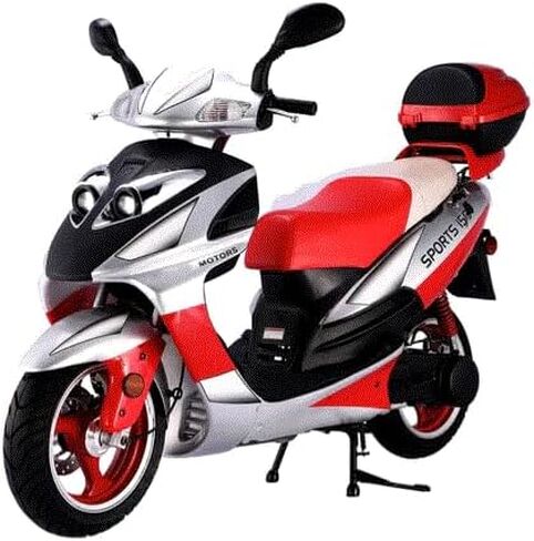HHH 150cc Scooter Vienna 150 Gas Street Scooter for Adult Lancer 150 Fully Automatic and Led Lights Gy6 Engine 13 inch Tires (Black) in Saudi Arabia