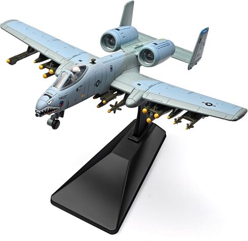RZAPE 1:72 A-10 Warthog Attack Aircraft Alloy Model with Light & Sound,Gift Box Packing, Collectible Military Plane (Green) in Saudi Arabia