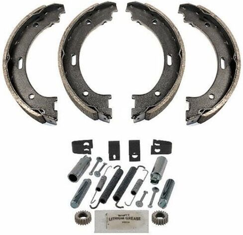 Rear Emergency Parking Brake Shoes w/Springs 160318 in Saudi Arabia