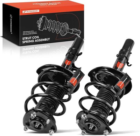 A-Premium Front Struts Compatible with Acura TLX [FWD] 2015-2018, Auto Dual Clutch Trans - 2x Replacement Suspension Complete Strut Assembly Shock with Coil Spring in Saudi Arabia