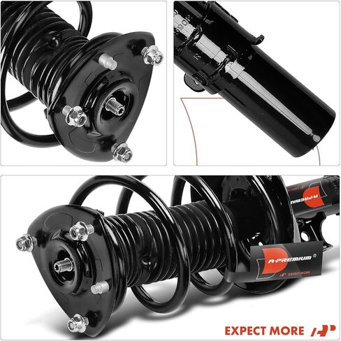A-Premium Front Struts Compatible with Acura TLX [FWD] 2015-2018, Auto Dual Clutch Trans - 2x Replacement Suspension Complete Strut Assembly Shock with Coil Spring in Saudi Arabia