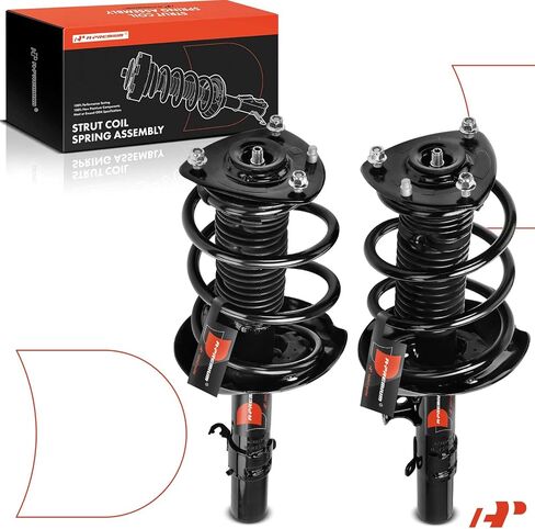 A-Premium Front Struts Compatible with Acura TLX [FWD] 2015-2018, Auto Dual Clutch Trans - 2x Replacement Suspension Complete Strut Assembly Shock with Coil Spring in Saudi Arabia