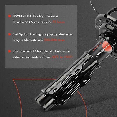 A-Premium Front Complete Strut and Coil Spring Assembly Compatible with Chevrolet Camaro 2016-2022, Set of 2 in Saudi Arabia