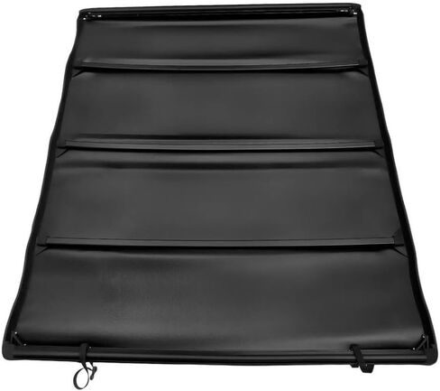 غطاء Tonneau بطول 5.5 قدم متوافق مع سرير Titan 04-215 القصير الإضافي القابل للطي مع مصباح LED in Kuwait