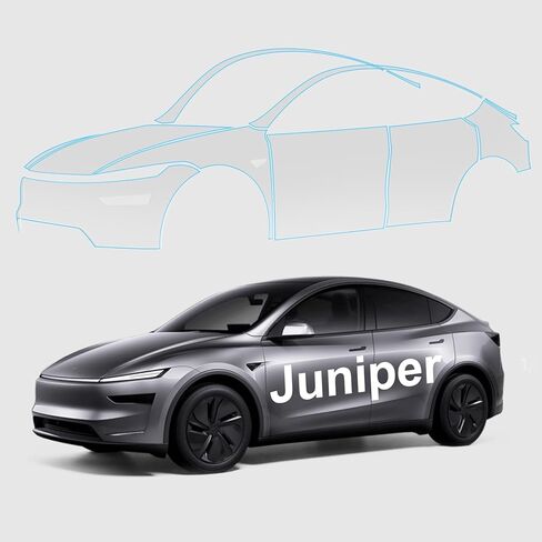 تغطية كاملة مسبقة القطع PPF لـ 2025-2026 Tesla Model Y Juniper | طبقة حماية الطلاء غير المرئية من مادة TPU ذاتية المعالجة، وإكسسوارات السيارة الخارجية المقاومة للخدش والأشعة فوق البنفسجية in Kuwait