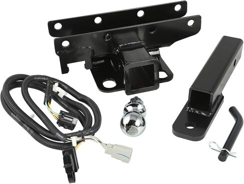 Rugged Ridge 11580.54 Trailer Hitch Kit, 2 inch Ball; 07-18 Jeep Wrangler JK in Saudi Arabia