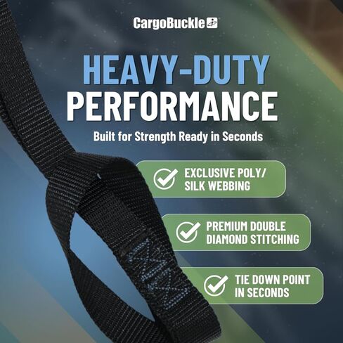 محول خطاف حلقة ناعمة من CargoBuckle F13454BK لربطات العنق، (عبوتان) in Kuwait