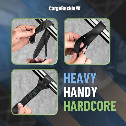 محول خطاف حلقة ناعمة من CargoBuckle F13454BK لربطات العنق، (عبوتان) in Kuwait