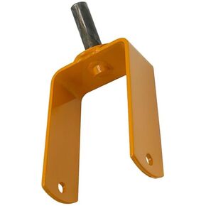 (YPS) 110116 New Genuine OEM Hustler Sport Raptor Zero Turn Yellow Front Caster Fork + Other Models in Saudi Arabia
