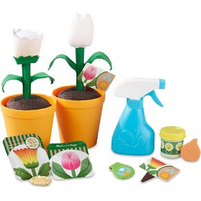 Melissa & Doug Let’s Explore Flower Gardening Play Set with Color-Changing Flowers (16 Pieces) in Saudi Arabia
