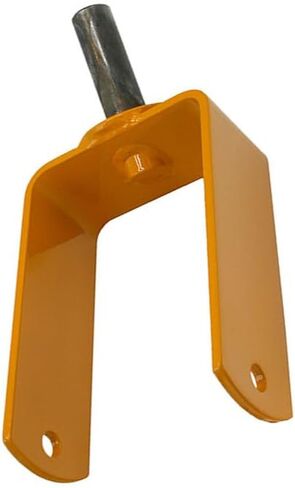 (YPS) 110116 New Genuine OEM Hustler Sport Raptor Zero Turn Yellow Front Caster Fork + Other Models in Saudi Arabia