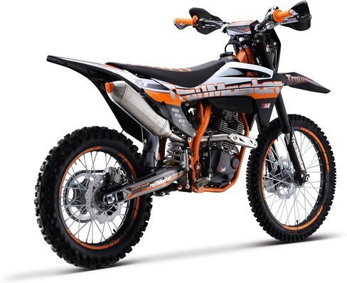 Trailmaster TM 35-250، دراجة ترابية رائعة بمحرك عالي الأداء 249 سم مكعب رباعي الأشواط 18.7 حصان، ناقل حركة يدوي 5 سرعات ونظام تشغيل كهربائي وركلة in Kuwait