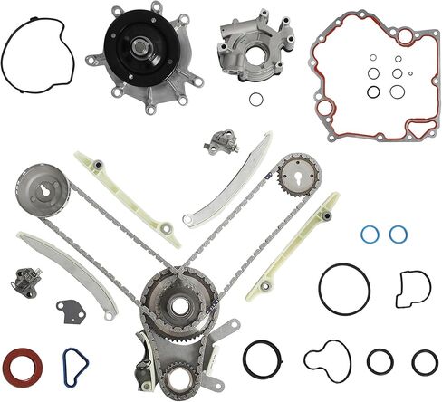 4.7 Engine Full Gasket Set with Head Bolt & Oil Pan Gasket Kit Fit for Dodge Ram 1500 Dakota Durango Jeep Grand Cherokee Chrysler Aspen 4.7L 2004-2007 V8 OE#HS26157PT-1 CS26157 in Saudi Arabia