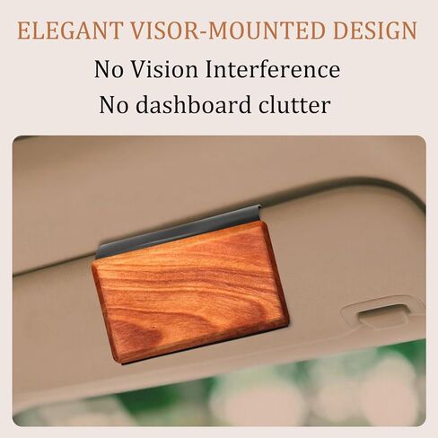 Car Air Freshener, Wood Air Freshener, Car Odor Eliminator for Visor Clip, 3-Pack Variety Scent Refill, Long Lasting - CLIP INCLUDED (Cabana-Pine-Orchard) in Saudi Arabia
