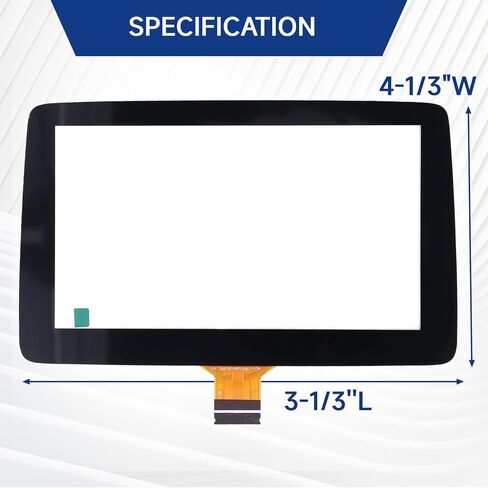 7'' Touch Screen Digitizer Replacement for Mazda 3 2014-2016, BHP1611J0D / K40005A29F Touchscreen Digitizer, Touchscreen Display Glass Acrylic Transparent, Car Touch Display Glass Replacement in Saudi Arabia