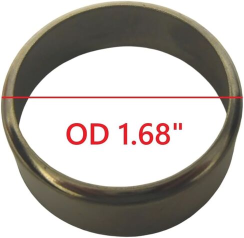 Replacement for 1.68" OD Spindle Wear Ring Sleeve DB35-42 3500 Boat Trailer Axle Seal OEM in Kuwait