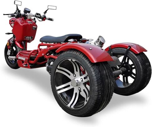 150CC Mean Dog Trike | 3-Wheel Motorcycle, ICEBEAR Ruckus PST150-19N, Featuring A Low Center of Gravity and Responsive Steering, Ample LEGROOM in Saudi Arabia