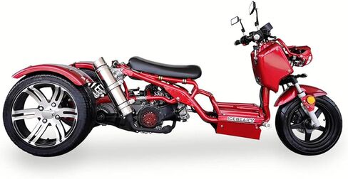 150CC Mean Dog Trike | 3-Wheel Motorcycle, ICEBEAR Ruckus PST150-19N, Featuring A Low Center of Gravity and Responsive Steering, Ample LEGROOM in Saudi Arabia