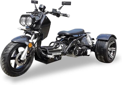 150CC Mean Dog Trike | 3-Wheel Motorcycle, ICEBEAR Ruckus PST150-19N, Featuring A Low Center of Gravity and Responsive Steering, Ample LEGROOM in Saudi Arabia