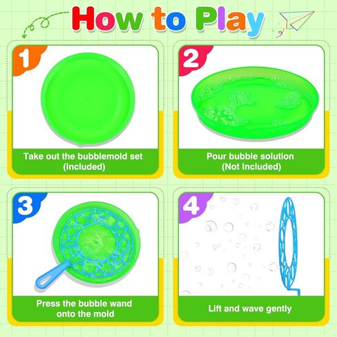 28 Pcs Big Bubble Wand Bulk Set for Summer Outdoor Games Activities Party Favors Birthday Supplies, Big Bubble Maker with Tray in Saudi Arabia