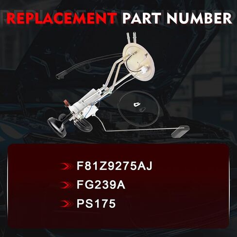 FG239A Tank Sending Unit Sender Kit Compatible with Ford F-250 Super Duty F-350 Super Duty 1999-2003 7.3L Diesel 137.0" or 158.0" or 172.0" Wheelbase Replace# F81Z9275AJ, PS175 in Saudi Arabia