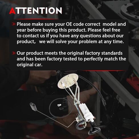 FG239A Tank Sending Unit Sender Kit Compatible with Ford F-250 Super Duty F-350 Super Duty 1999-2003 7.3L Diesel 137.0" or 158.0" or 172.0" Wheelbase Replace# F81Z9275AJ, PS175 in Saudi Arabia