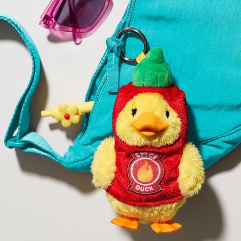 تشكيلة بطة من القطيفة على شكل بطة من HAPPY HAUL Duckalooz Snack Quack، لعبة قابلة للتجميع على شكل بطة من القطيفة مع زي قابل للإزالة، لعبة محشوة مقاس 5 بوصات، قطرة قصيرة المدى، للأعمار من 8 سنوات فما فوق in Kuwait
