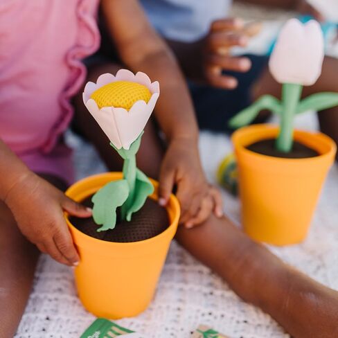 Melissa & Doug Let’s Explore Flower Gardening Play Set with Color-Changing Flowers (16 Pieces) in Saudi Arabia