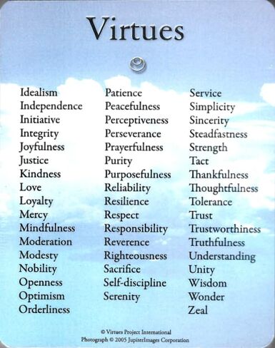 Virtues Reflections Cards: New Edition in Saudi Arabia