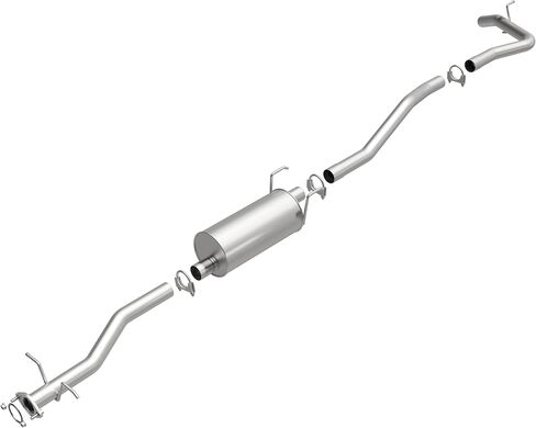 BRExhaust Replacement Exhaust System Kit 106-0147: Compatible with 1995-1998 Toyota T100 3.4L in Saudi Arabia