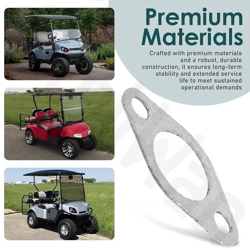 استبدال حشية العادم MUF-0011 متوافق مع E-Z-GO TXT وMe-dalist 4-Cycle والغاز (1991-2009)، حشية العادم ليست لعربة الجولف Ka-wasaki 25531G1 in Kuwait