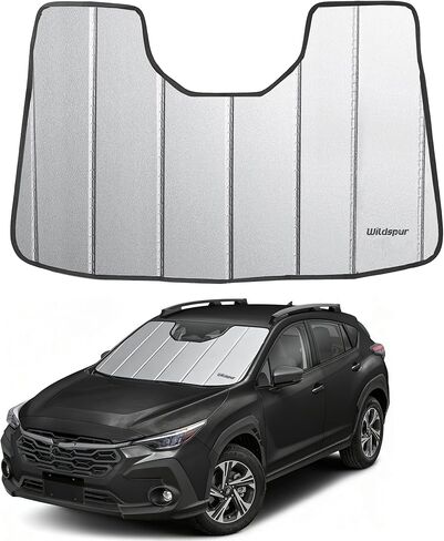 2024-2026 Crosstrek الزجاج الأمامي الشمس الظل لسوبارو Crosstrek 2024 2025 2026 السيارات نافذة السيارة الأمامية واقية من الشمس ظلة in Kuwait