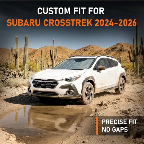 2024-2026 Crosstrek الزجاج الأمامي الشمس الظل لسوبارو Crosstrek 2024 2025 2026 السيارات نافذة السيارة الأمامية واقية من الشمس ظلة in Kuwait