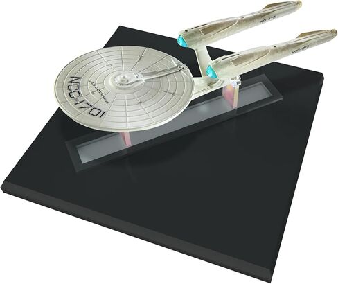 ستار تريك (2009) USS Enterprise NCC-1701 (Kelvin) مجموعة سفينة وكتب مصبوبة in Kuwait