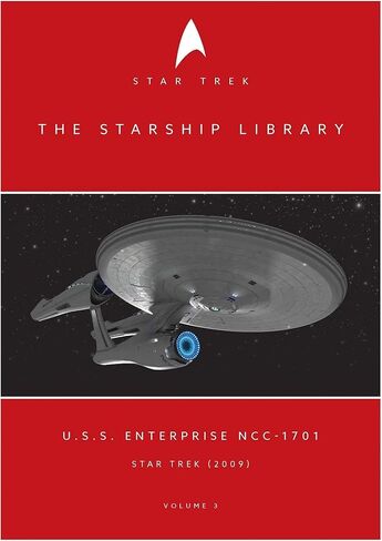 ستار تريك (2009) USS Enterprise NCC-1701 (Kelvin) مجموعة سفينة وكتب مصبوبة in Kuwait