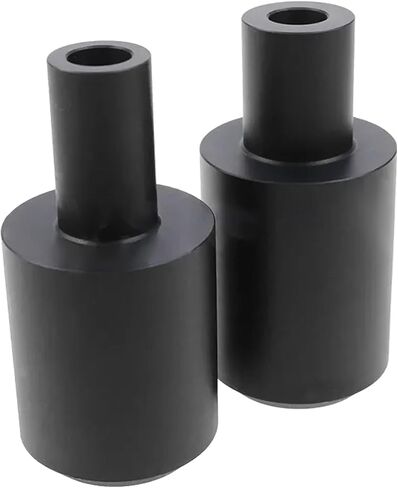 CBR No Cut Frame Slider Protector Delrin يناسب 2003-2006 Honda CBR600RR F5 (أسود) in Kuwait
