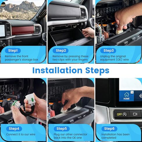 مزيل إيقاف التشغيل التلقائي متوافق مع جهاز تعطيل بدء تشغيل المحرك المتوافق مع Ford F150 FCC لعام 2021-2026 لموديلات الولايات المتحدة وكندا، ووحدة الذاكرة الذكية (باستثناء Powerboost والهجين) in Kuwait