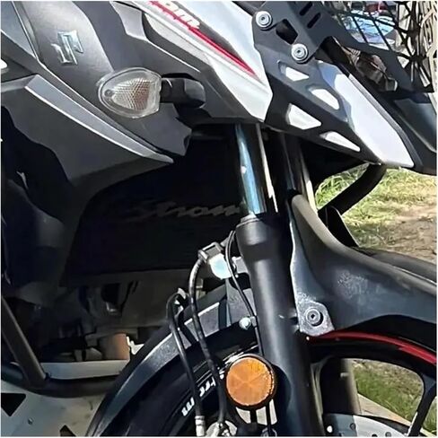 DL650 2011-2023 متوافق مع V-Strom VSTROM DL 650 VSTROM650 GTA دراجة نارية شبكة المبرد الحرس حامي غطاء الشواية حماية in Kuwait
