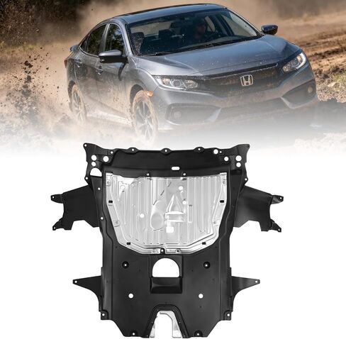 Upgraded 74110-TBA-A00 Lower Engine Splash Shield Guard, Engine Splash Shield Guard Compatible with 2016-2021 Honda Civic 2 Door and 4 Door Models, Replace the Number: 74110-TBA-A00 in Saudi Arabia