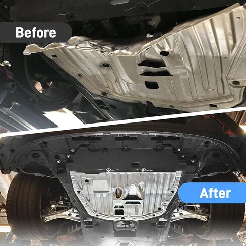 Upgraded 74110-TBA-A00 Lower Engine Splash Shield Guard, Engine Splash Shield Guard Compatible with 2016-2021 Honda Civic 2 Door and 4 Door Models, Replace the Number: 74110-TBA-A00 in Saudi Arabia