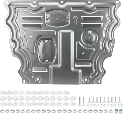 Upgrade Engine Splash Shield for Ford Fusion Compatible with Ford Fusion 2013-2020, Under Cover Guards Mud Flaps Directly Replace Original, Manganese Steel in Saudi Arabia