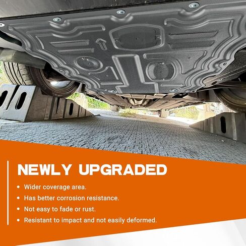 Upgrade Engine Splash Shield for Ford Fusion Compatible with Ford Fusion 2013-2020, Under Cover Guards Mud Flaps Directly Replace Original, Manganese Steel in Saudi Arabia
