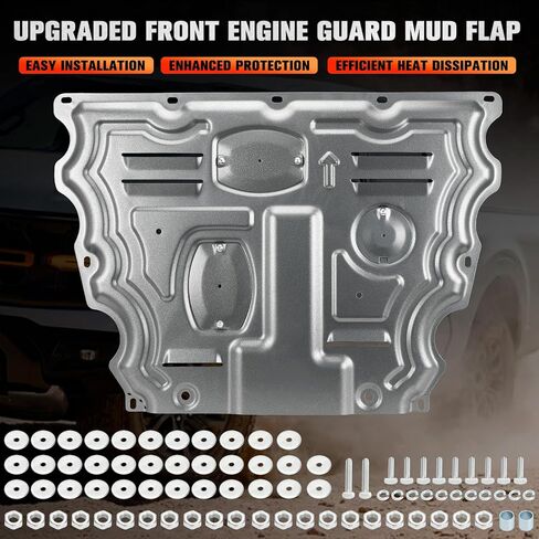 Upgrade Engine Splash Shield for Ford Fusion Compatible with Ford Fusion 2013-2020, Under Cover Guards Mud Flaps Directly Replace Original, Manganese Steel in Saudi Arabia