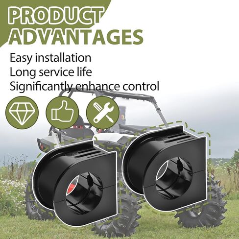 27 مم 4 قطع جلبة قضيب تثبيت خلفي، تناسب Polaris RZR 900 2015-2019، RZR XP 1000 2015-2020، RZR S 1000 2017-2019، RZR XP Turbo 2016-2020، استبدال عام 1000 2016-2020 5451568 in Kuwait