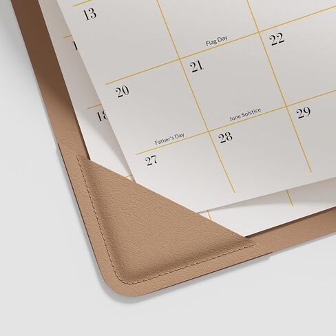 Jotsome Desk Calendar 2026-2027 with Desktop Mat, Desk Pad Calendar From July 2026 to December 2027 17x12 inch, Desk Blotter Calendar for Home Office and School, Easy Organizing (Apricot, 17" x 12") in Saudi Arabia