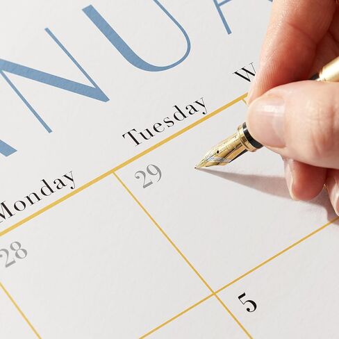 Jotsome Desk Calendar 2026-2027 with Desktop Mat, Desk Pad Calendar From July 2026 to December 2027 17x12 inch, Desk Blotter Calendar for Home Office and School, Easy Organizing (Apricot, 17" x 12") in Saudi Arabia