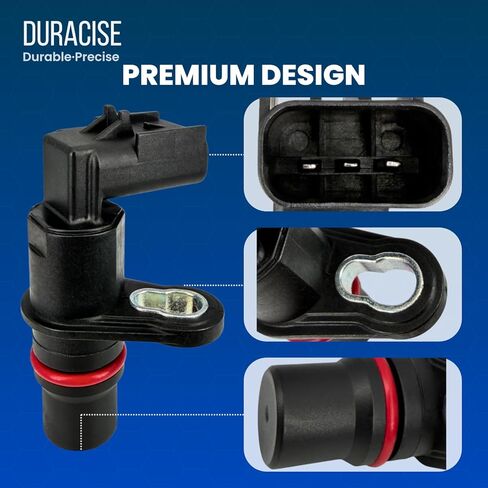 مستشعر موضع عمود الحدبات DURACISE متوافق مع 2002-2010 دودج رام 2500، 3500 بيك اب و2002-2018 رام 2500، 3500، 2011-2020 رام 4500، 5500 و2008-2013 فورد F-650، F-750 | تصنيع المعدات الأصلية # 5093101AA، 5179099AA in Kuwait